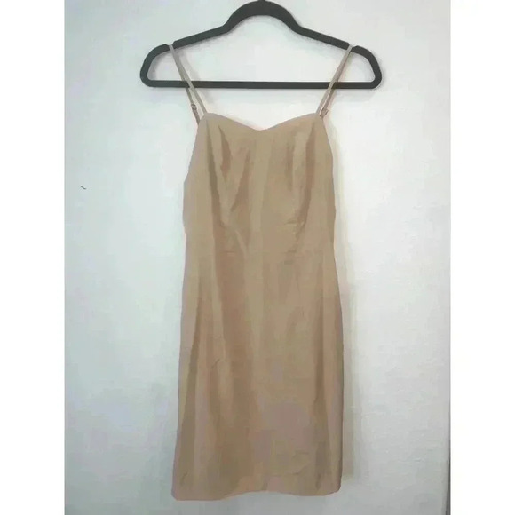 Womens Bronx Banco Nude Bodycon Slip Dress - Picture 1 of 7